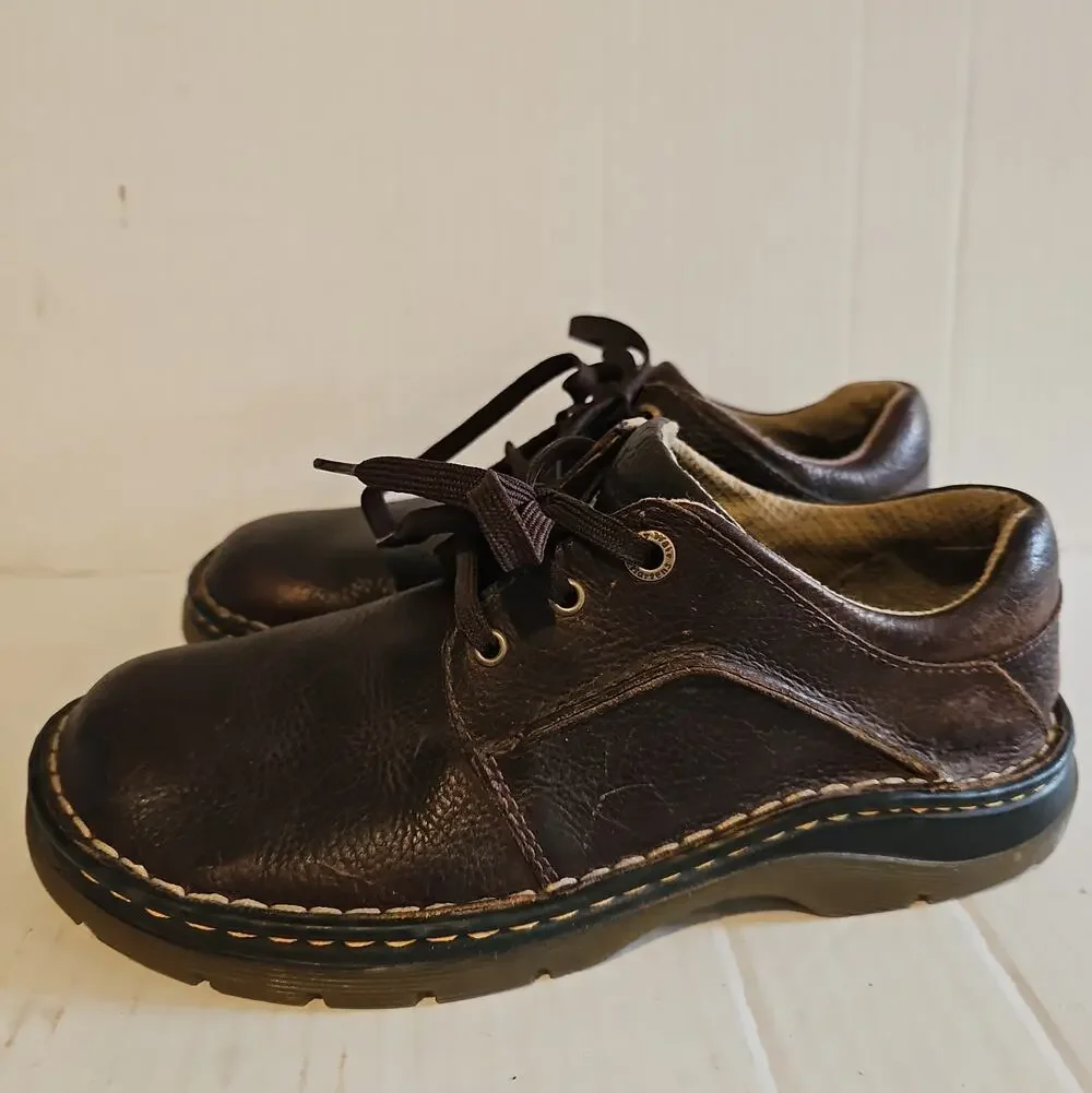Dr. Doc Martens Men’s 11194 Brown Lace Up Oxford Casual Leather Shoes Size 8